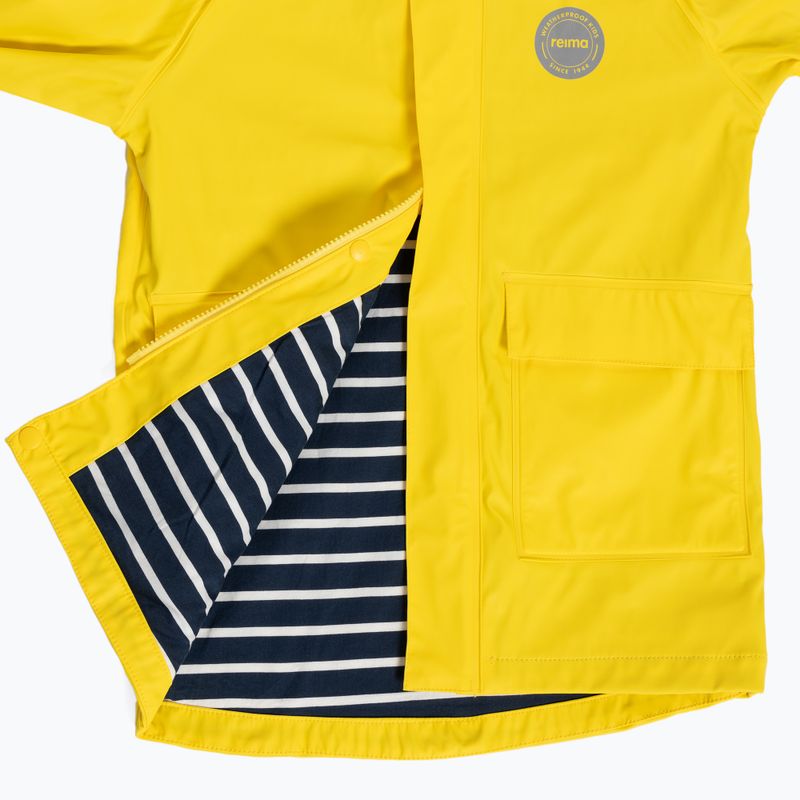 Reima Kinder Regenjacke Pisaroi gelb 5100184A-2350 3
