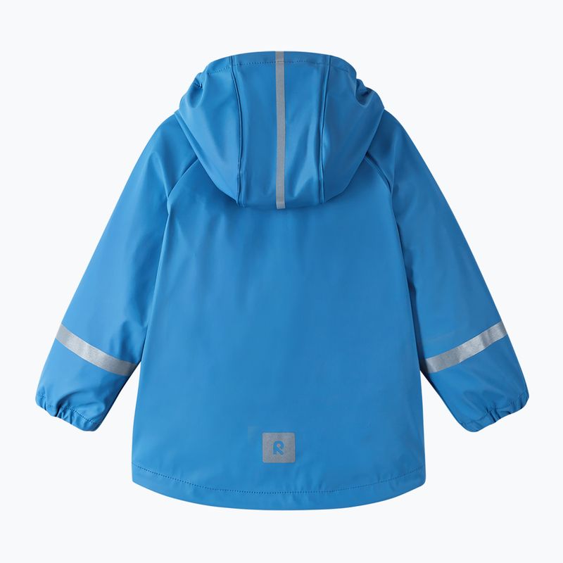 Reima Lampi Kinder Regenjacke blau 5100023A-6550 3