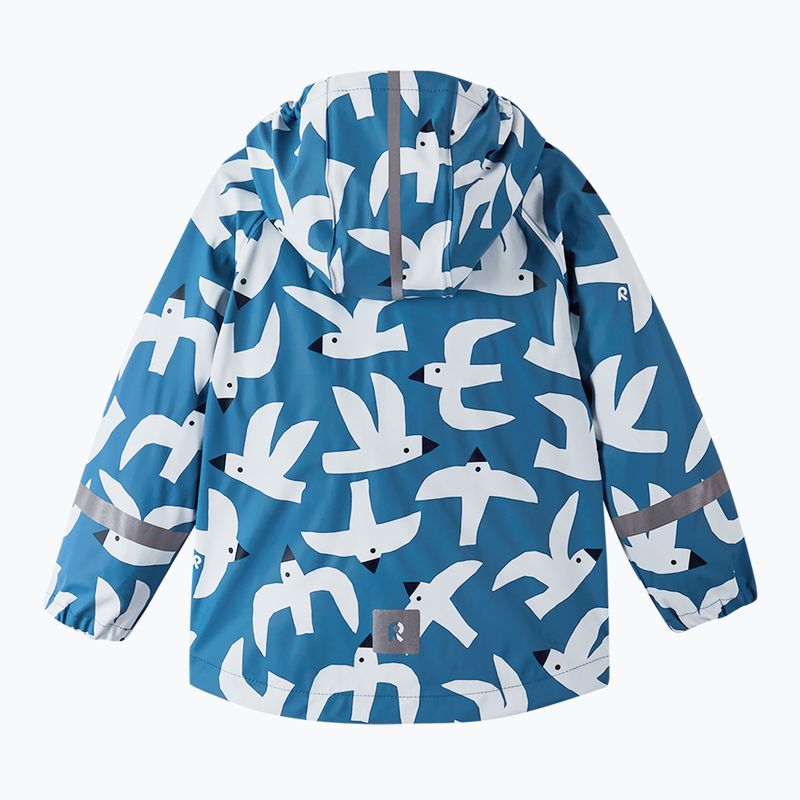 Reima Vesi Kinder Regenjacke blau 5100025A-6551 3