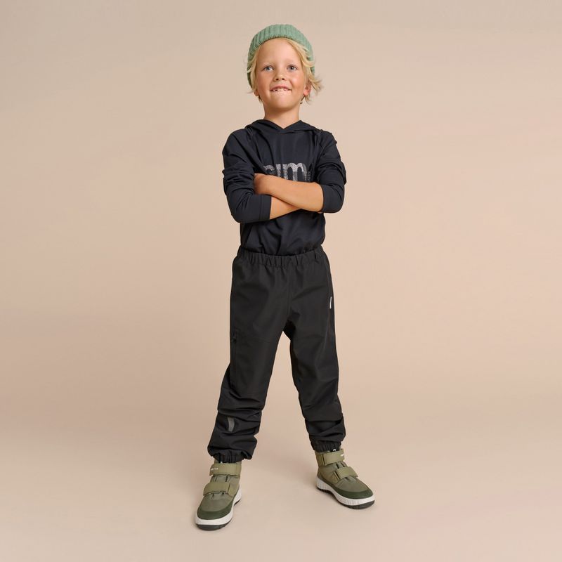 Reima Kuivala Kinder Regenhose schwarz 5100163A-9990 8