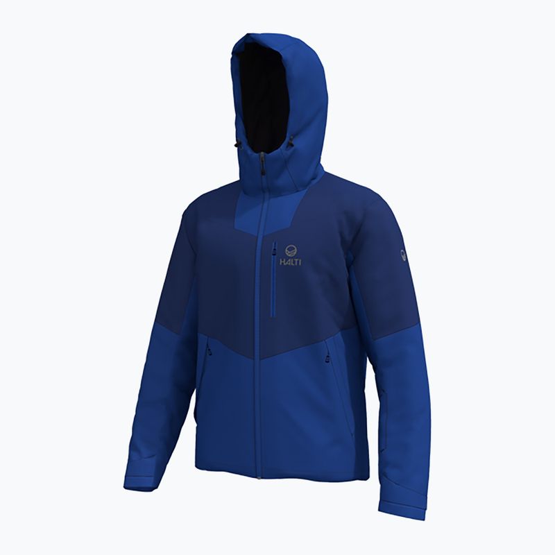 Skijacke Herren Halti Wedeln DX surf the web blue 2