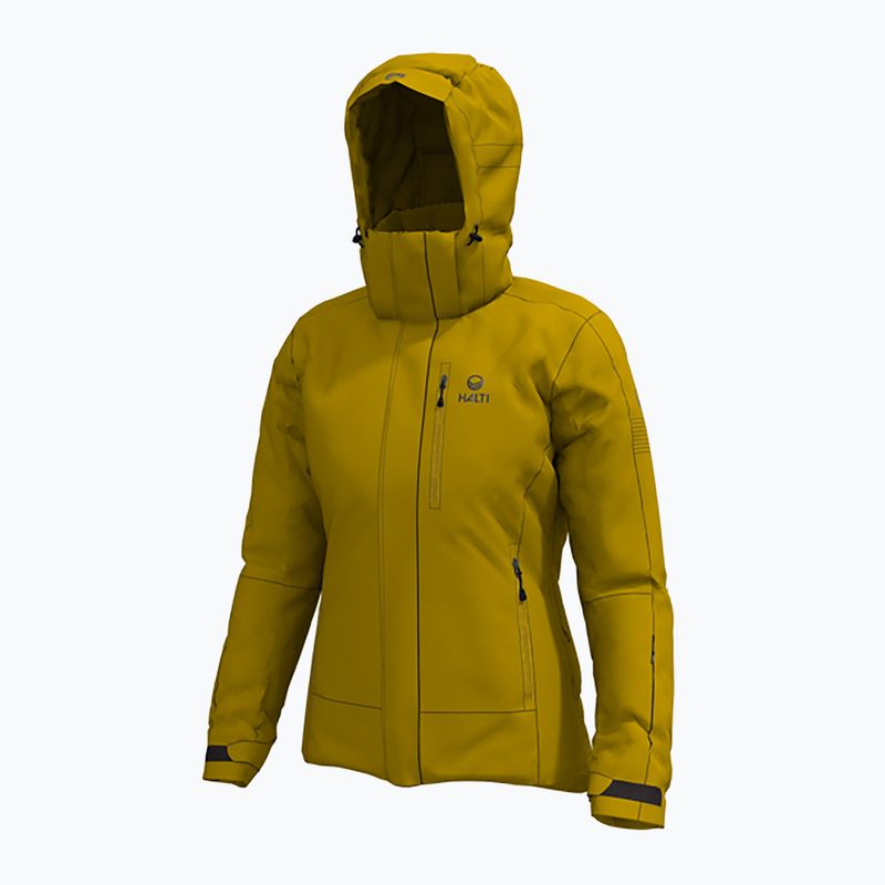 Skijacke Damen Halti Radius DX golden palm