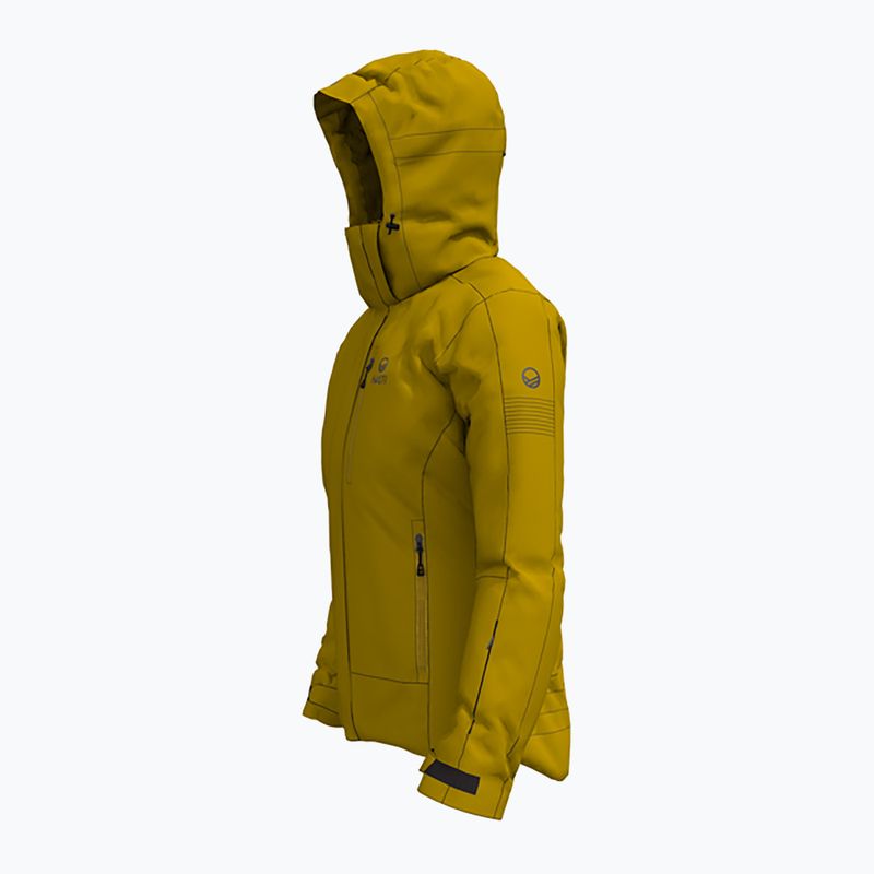 Skijacke Damen Halti Radius DX golden palm 3