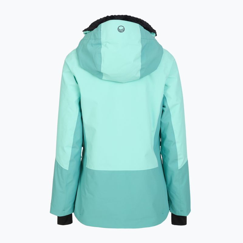 Skijacke Damen Halti Planker DX bristol green 2