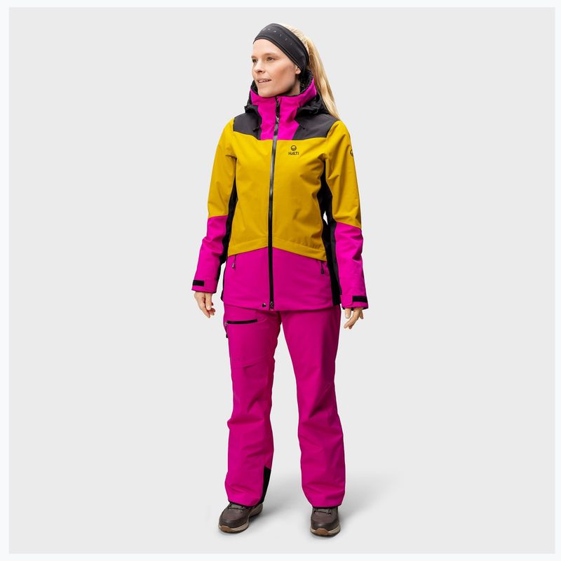 Skijacke Damen Halti Planker DX prima pink 2