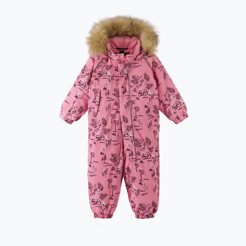 Reima Lappi Sonnenuntergang rosa Kinderskianzug 2