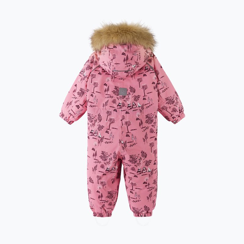 Reima Lappi Sonnenuntergang rosa Kinderskianzug 3