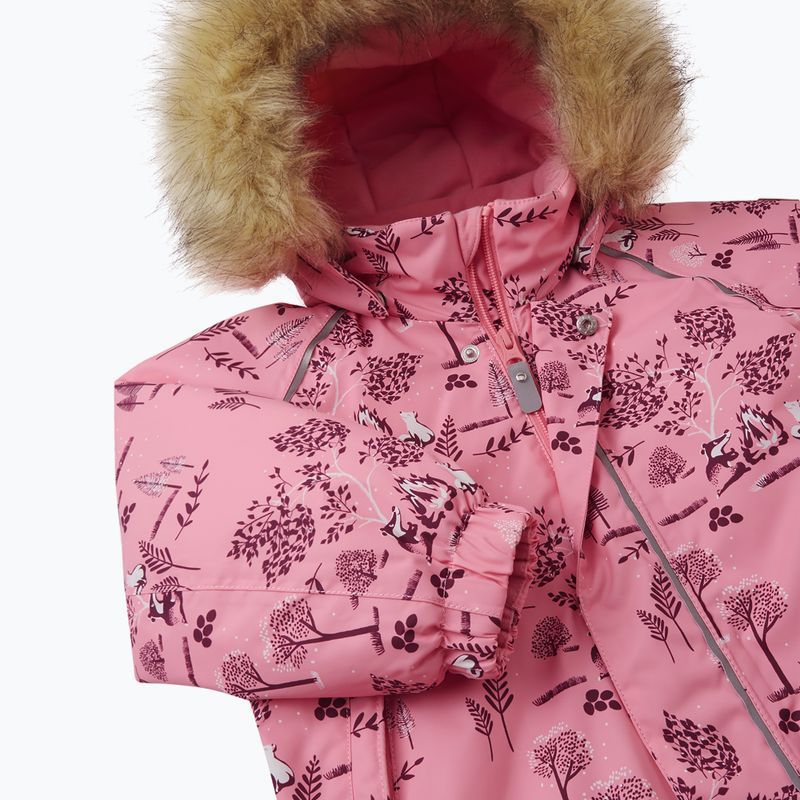 Reima Lappi Sonnenuntergang rosa Kinderskianzug 4