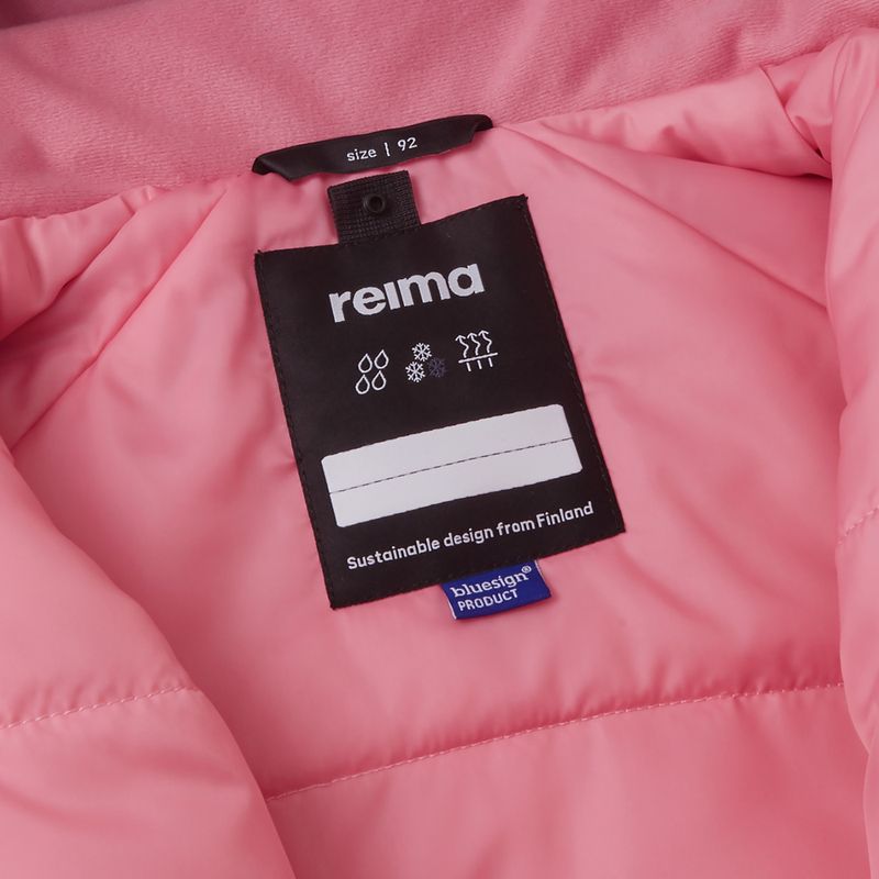 Reima Lappi Sonnenuntergang rosa Kinderskianzug 7