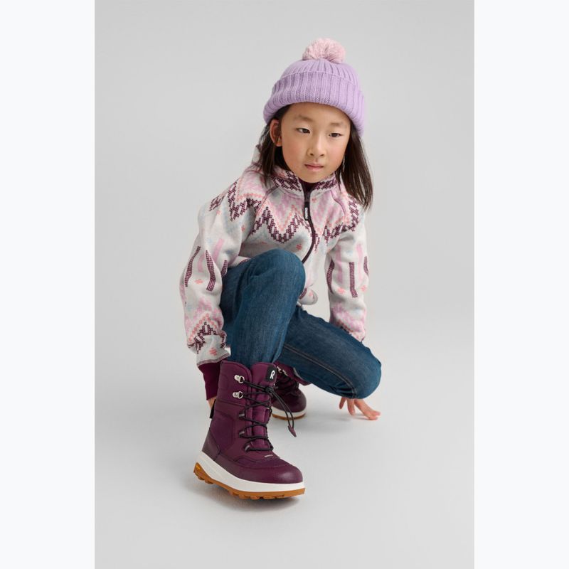 Reima Topsu lila amethyst Kindermütze für den Winter