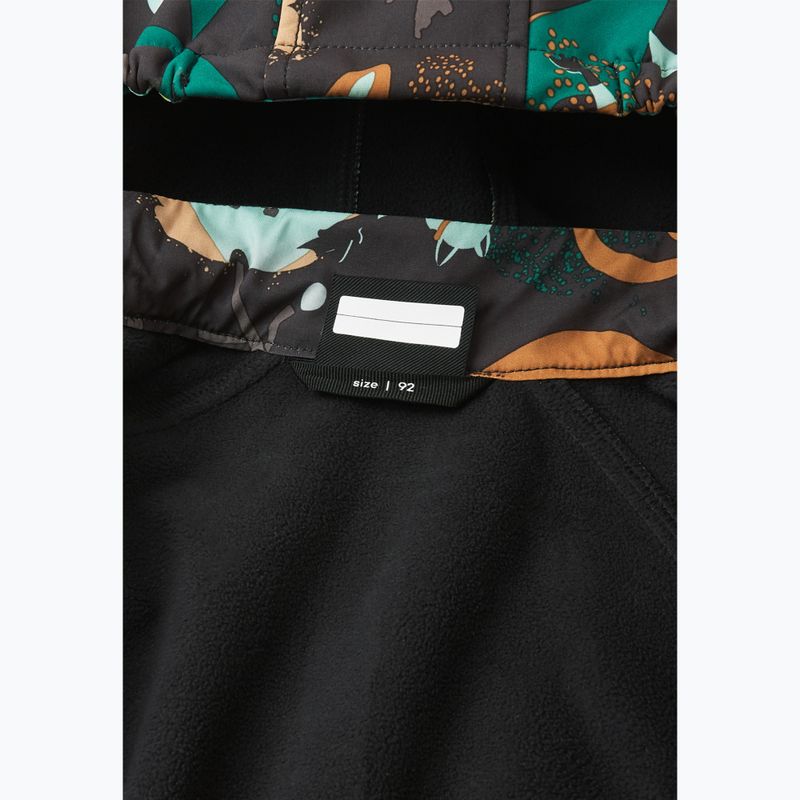 Reima Kinder-Softshell-Anzug Mjosa schwarz 6