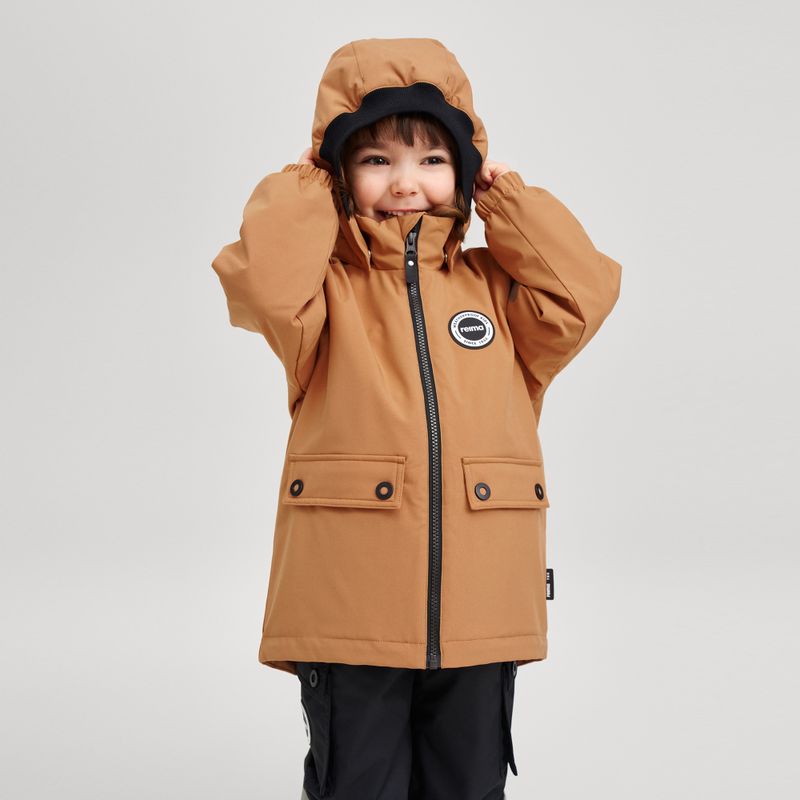 Reima Kinder Regenjacke Symppis erdnussbraun 8