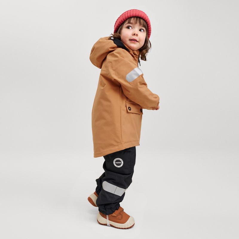 Reima Kinder Regenjacke Symppis erdnussbraun 9