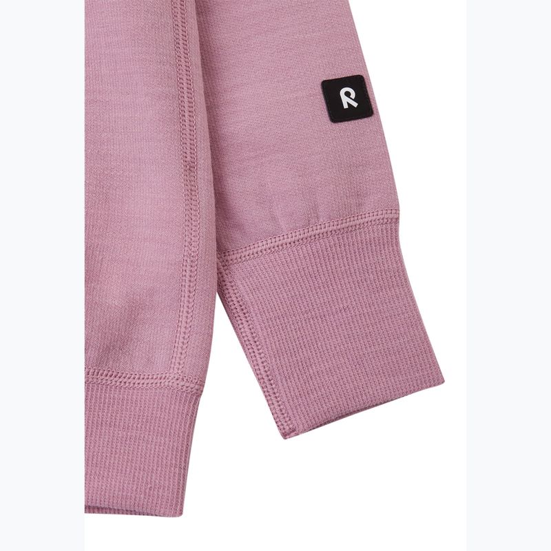 Hoodie Sweatshirt Kinder Reima Mahin grey pink 4