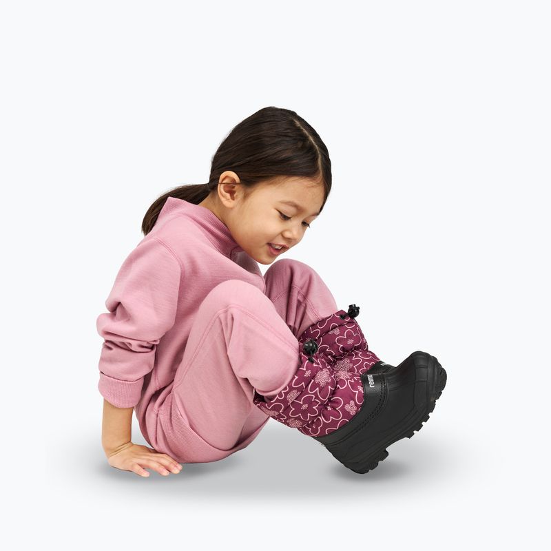 Hoodie Sweatshirt Kinder Reima Mahin grey pink 8