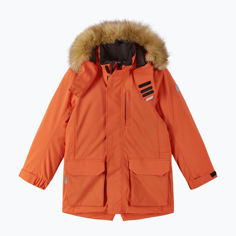 Winterjacke Kinder Reima Ajaton mandarin orange 2