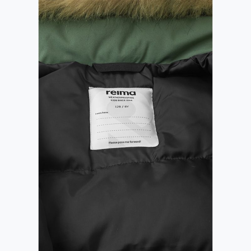 Winterjacke Kinder Reima Serkkula thyme green 6