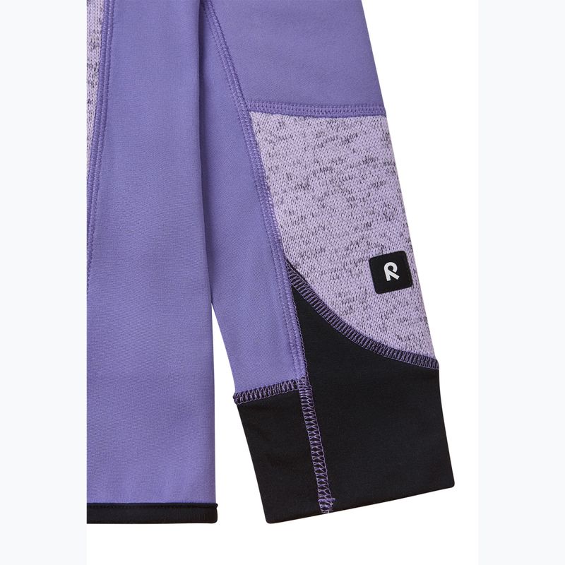 Hoodie Sweatshirt Kinder Reima Laskien mauve blooming lilac 5