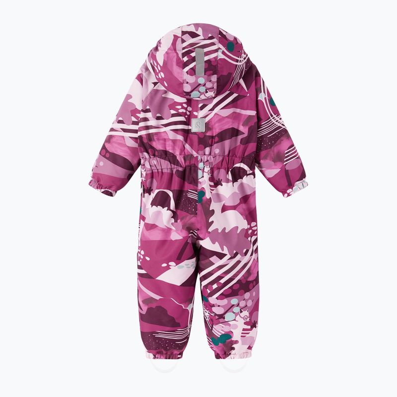 Overall Kinder Reima Puhuri cool burgundy 3