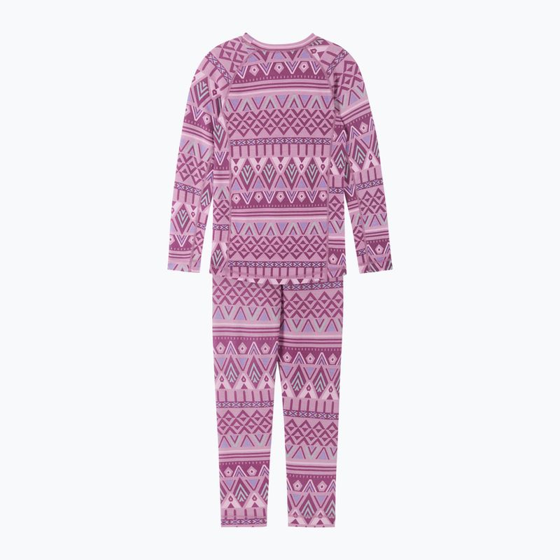 Set aus funktioneller Unterwäsche Kinderj Reima Taitoa grey pink 2