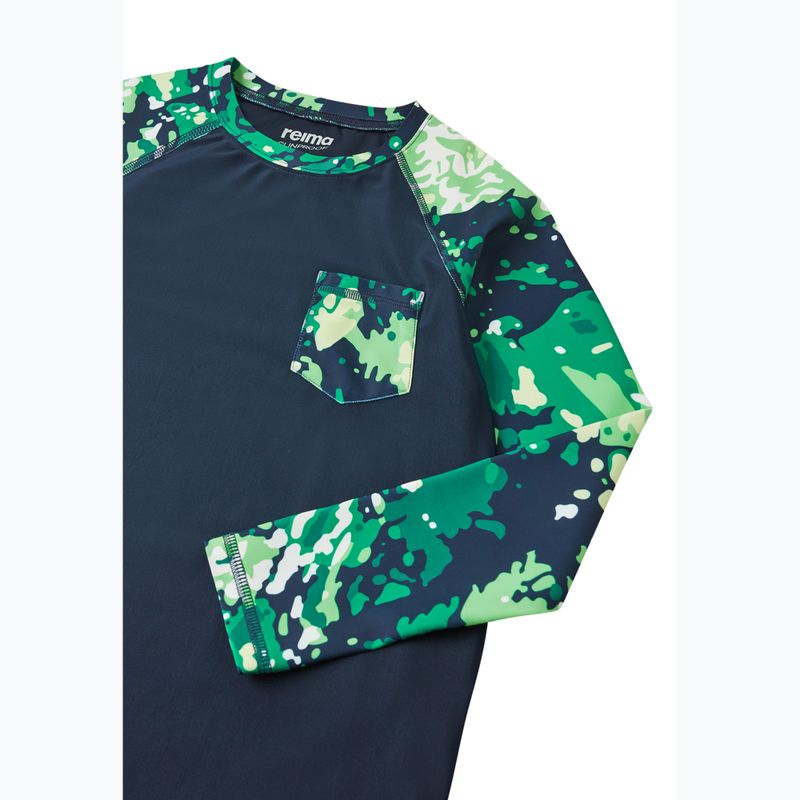 Kinder Schwimmen Longsleeve Reima Kroolaus navy 3
