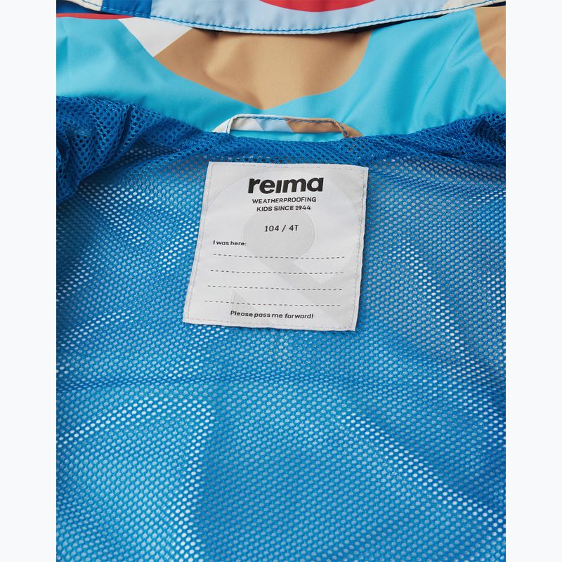Reima Tiihala hellblaue Regenjacke für Kinder 5