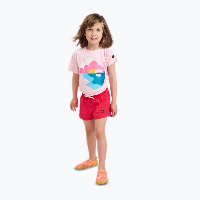 Reima Nauru bright berry Kinder Badeshorts 2