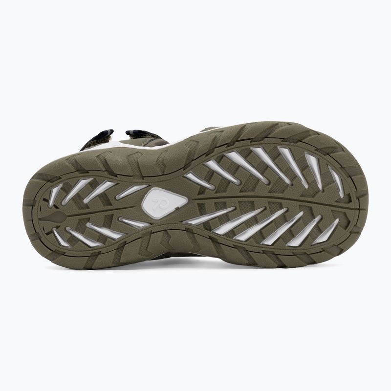 Reima Ratas grau-grün Kindersandalen 4