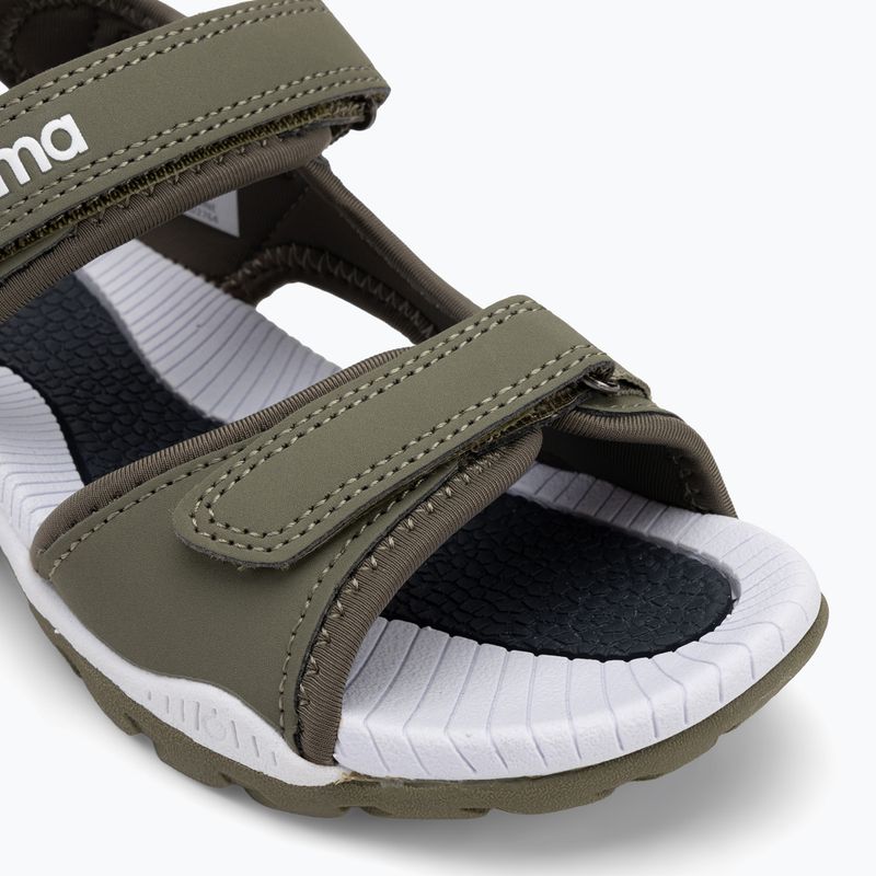 Reima Ratas grau-grün Kindersandalen 7