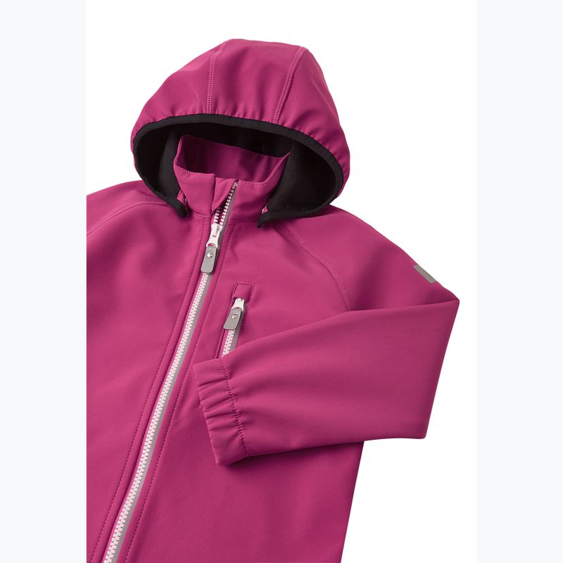 Softshelljacke Kinder Reima Vantti rosy berry 3