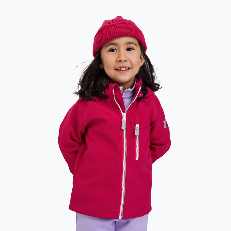 Softshelljacke Kinder Reima Vantti rosy berry 7