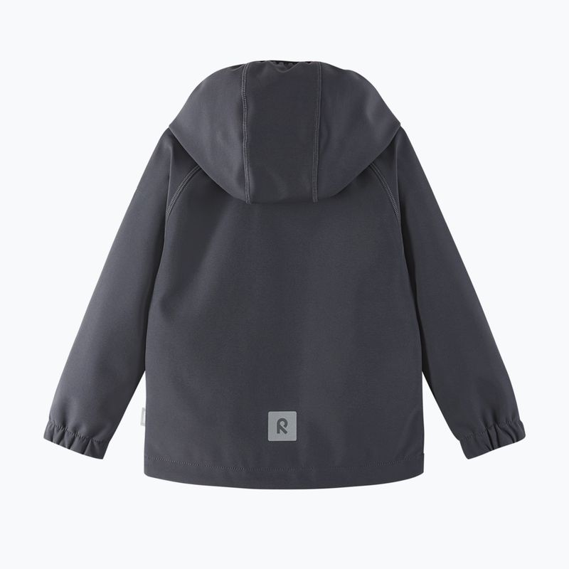 Kinder-Softshelljacke Reima Vantti soft black 2