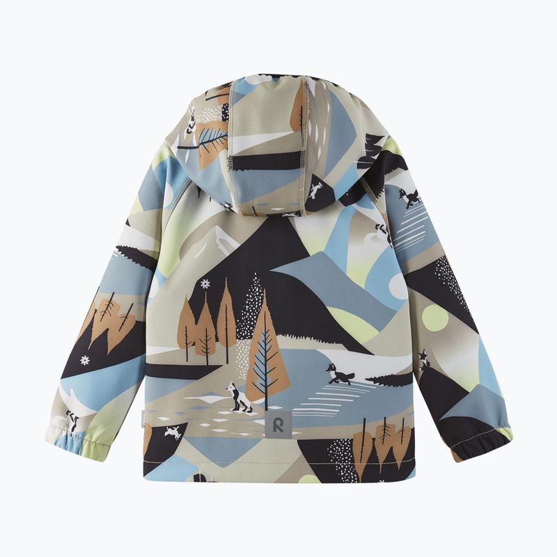 Reima Kinder-Softshelljacke Vantti erdbeige 3