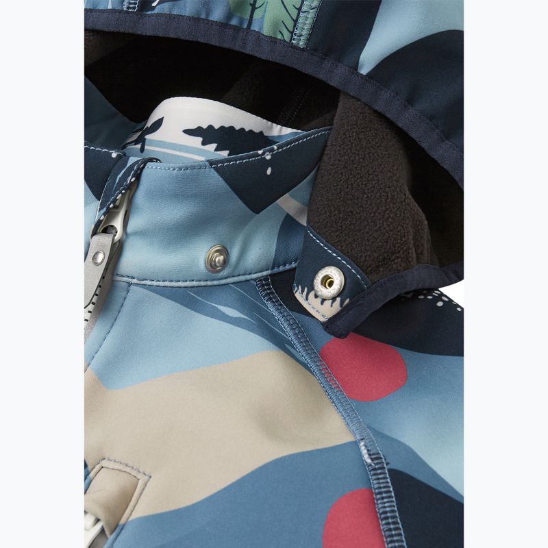 Reima Kinder Softshelljacke Vantti blau ozean 5