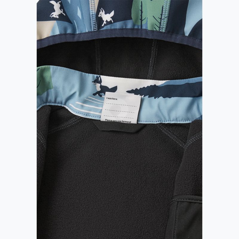 Reima Kinder Softshelljacke Vantti blau ozean 6