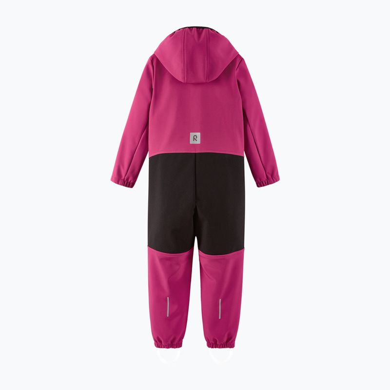 Overall Softshell Kinder Reima Nurmes deeper rosy berry 3