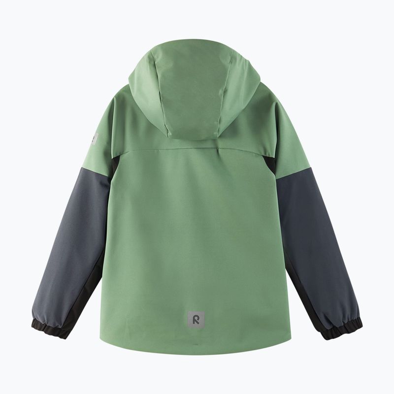 Hybridjacke Kinder Reima Vaeltava green clay 3