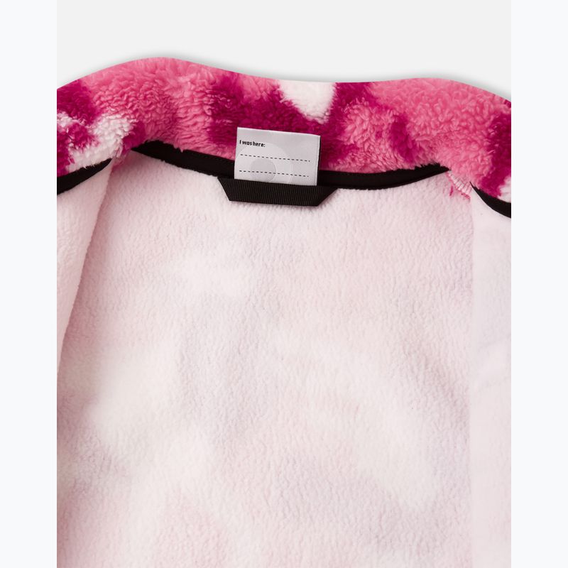 Fleece Hoodie Sweatshirt Kinder Reima Turkkinen soft coral 4