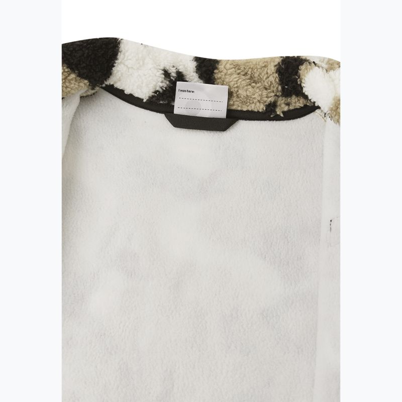 Fleece Hoodie Sweatshirt Kinder Reima Turkkinen earthy beige 4