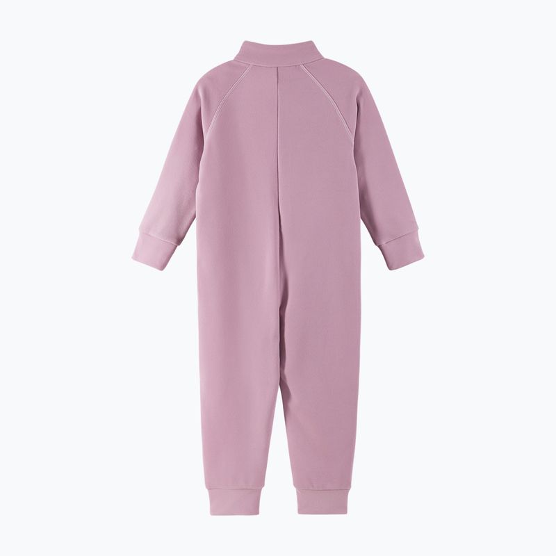 Kinderoverall Reima Tarhaan Fleece grey pink 2