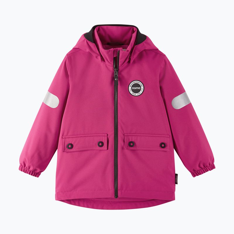 Reima Kinder-Regenjacke Symppis rosy berry 2