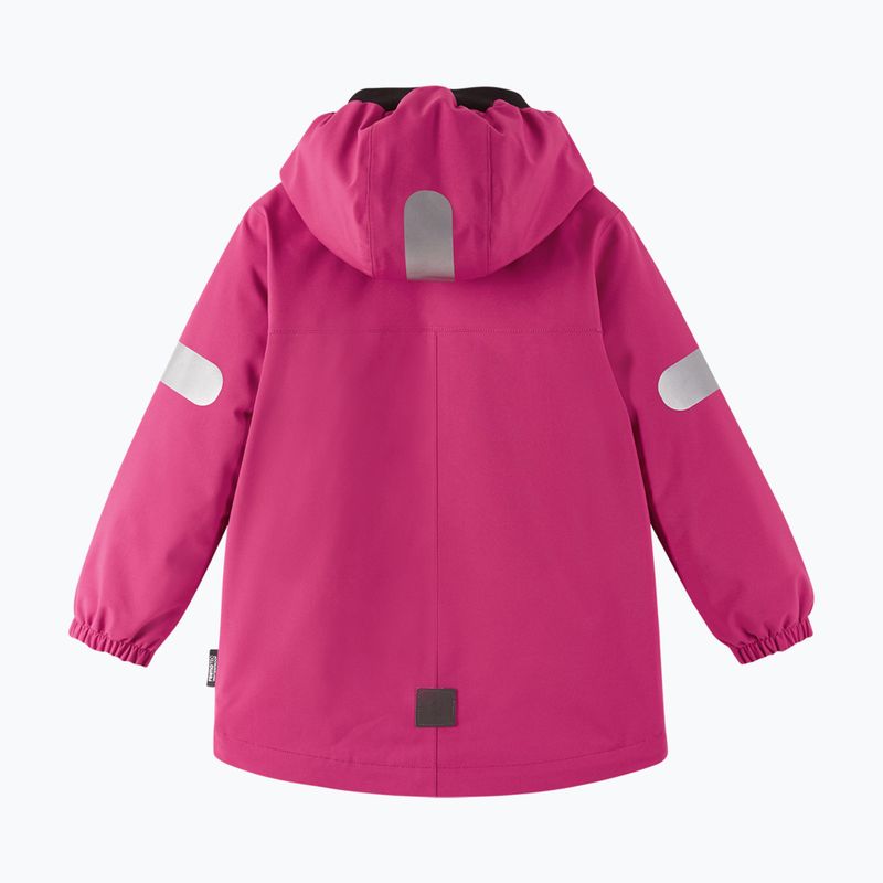 Reima Kinder-Regenjacke Symppis rosy berry 3