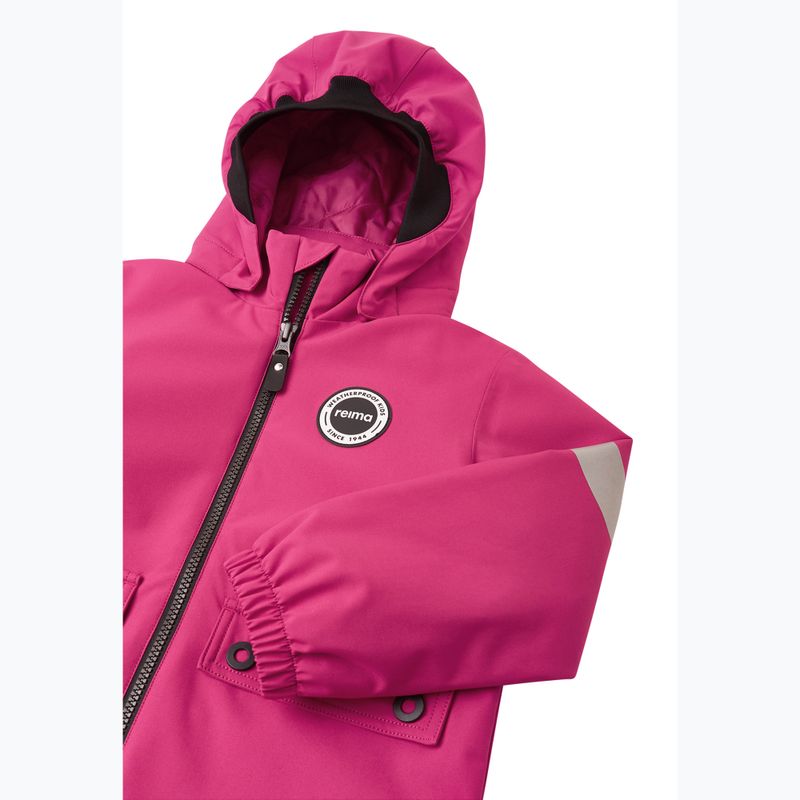 Reima Kinder-Regenjacke Symppis rosy berry 4