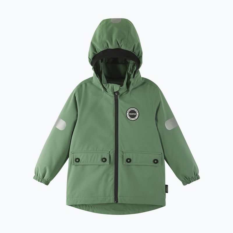 Reima Symppis grüner Ton Kinder Regenjacke