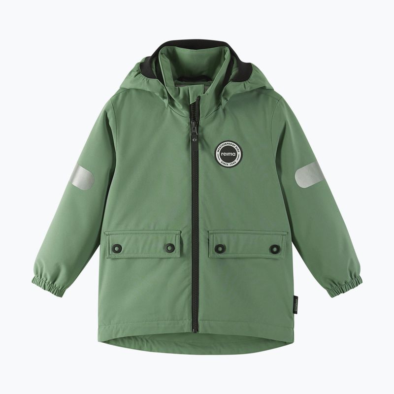 Reima Symppis grüner Ton Kinder Regenjacke 2