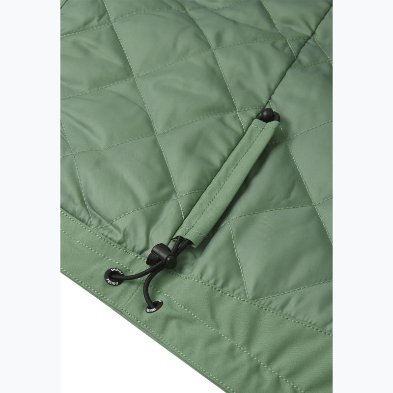 Reima Symppis grüner Ton Kinder Regenjacke 8