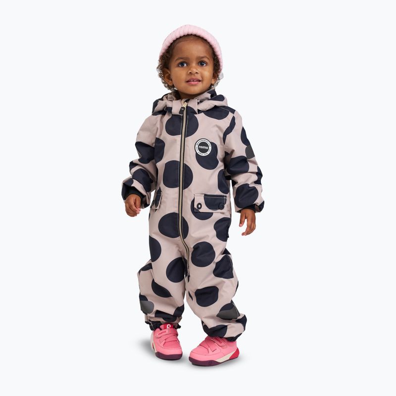 Reima Marte Mid erdbeige Kinder-Softshell-Anzug 10