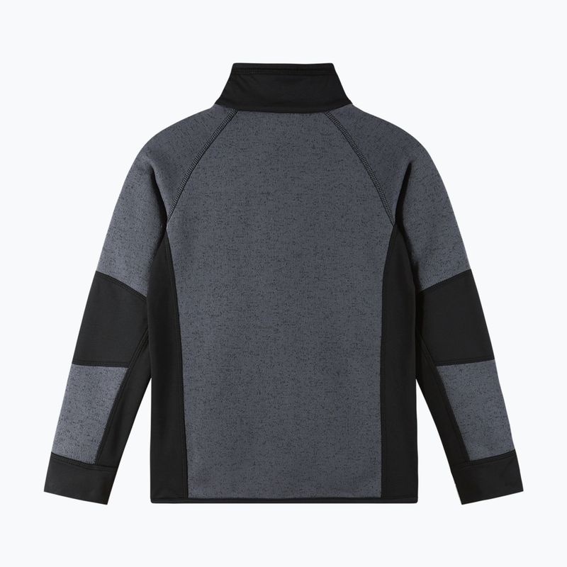 Kinder Fleecejacke Reima Liukuen soft black 2