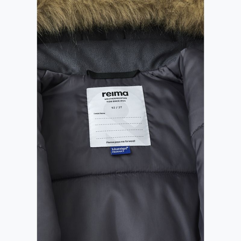 Kinderoverall Reima Gotland soft black 8