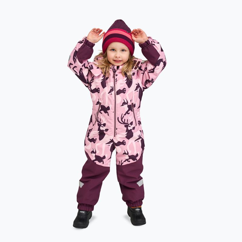 Overall Kinder Reima Kurikka deeper grey pink 11